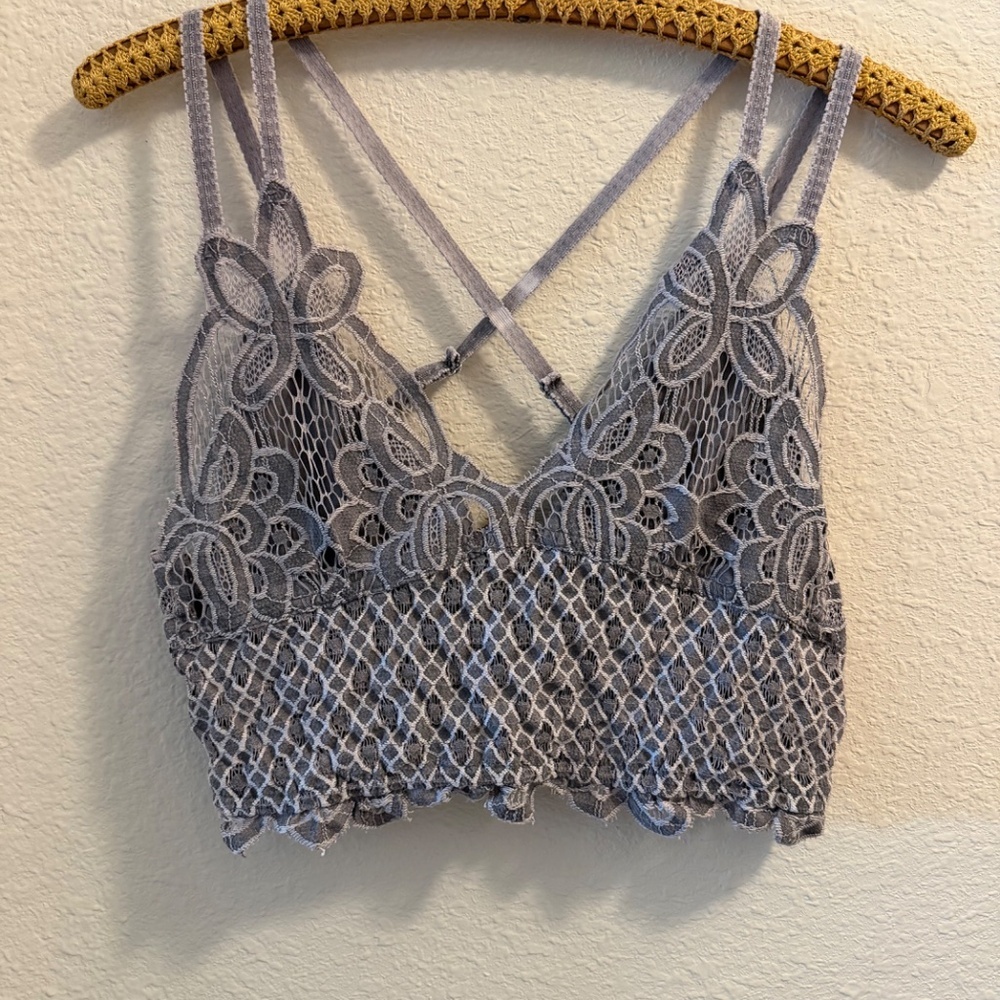 POL Live In Lace Bralette, Sz Med
